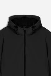 GIACCONE IMBOTTITO DOPPIO TESSUTO NERO